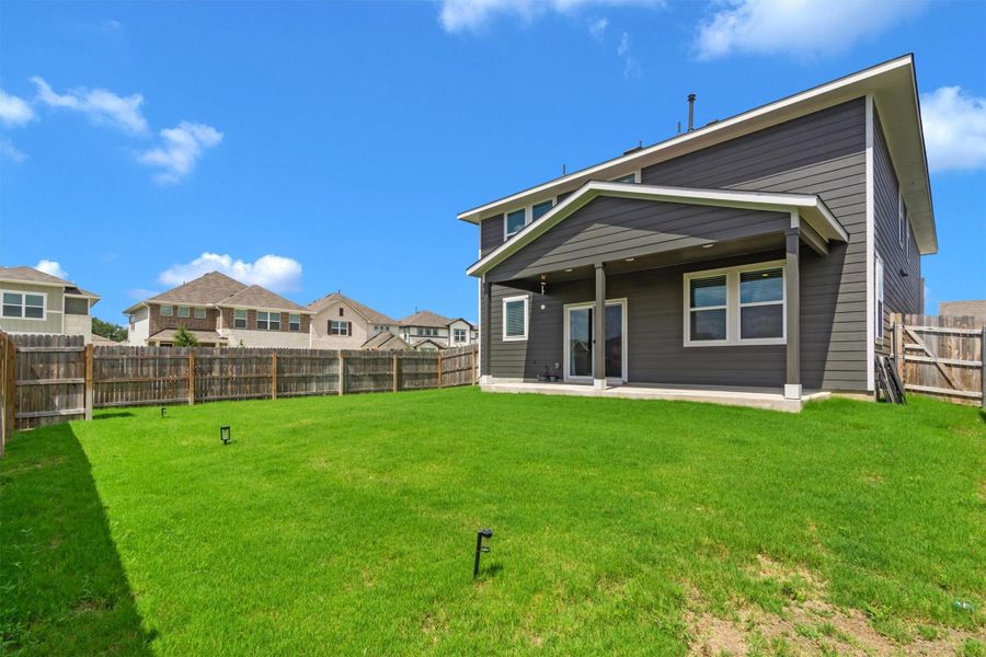 Large corner lot offers plenty of space for outdoor play Large corner lot offers plenty of space for outdoor play