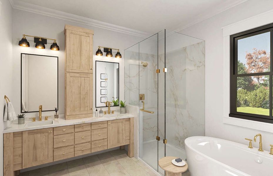 Representative furnished interior of a home built from the Sabine by Zeal Home Builders in Horizon Meadow Estates, Paradise (Image 8). Representative furnished interior of a home built from the Sabine by Zeal Home Builders in Horizon Meadow Estates, Paradise (Image 8).