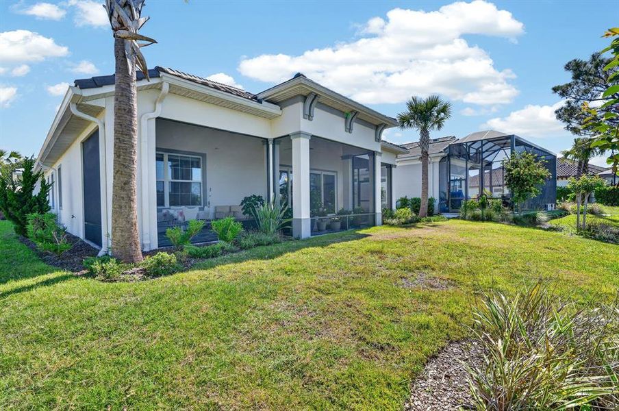Exterior details and patio area of a home in , Palm Coast (Image 33).