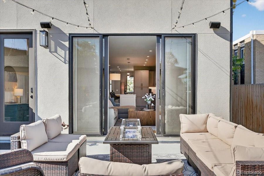 Exterior details and patio area of a home in , Denver (Image 26).