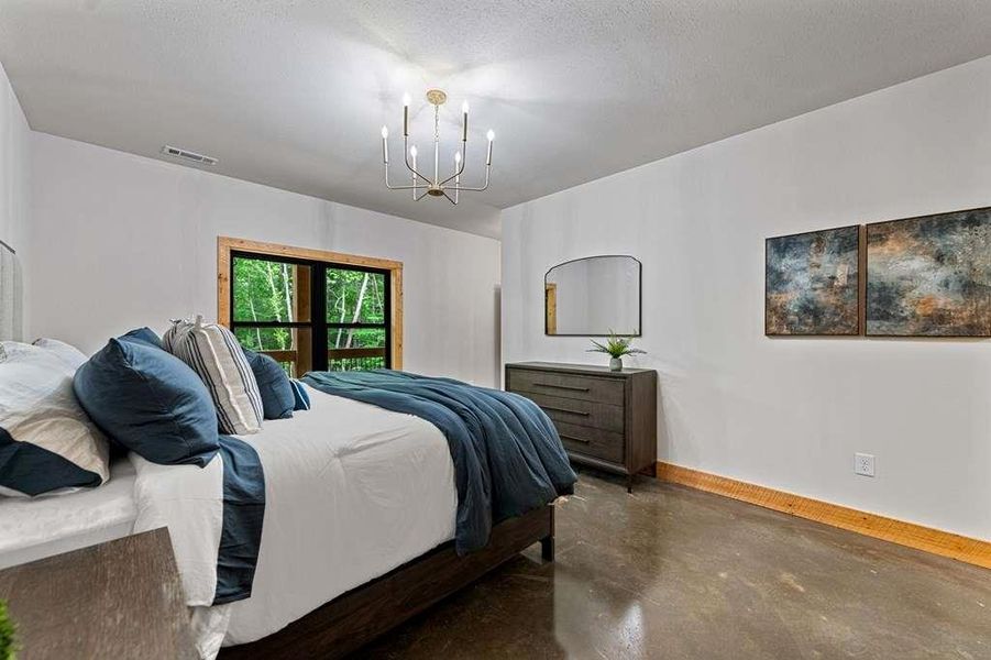 Furnished interior view inside a new home in , McCaysville (Image 4).