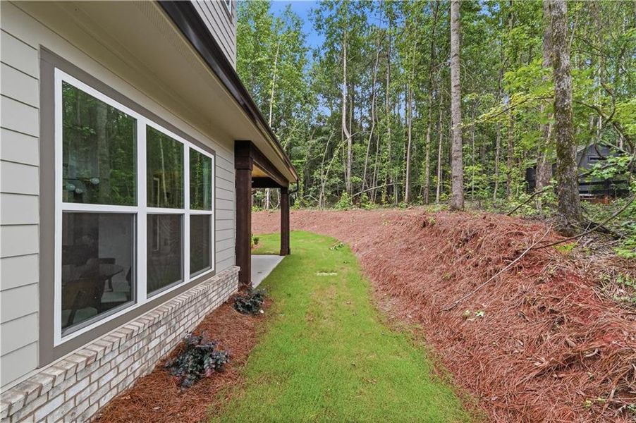 Exterior details and patio area of a home in , Pendergrass (Image 33). Exterior details and patio area of a home in , Pendergrass (Image 33).