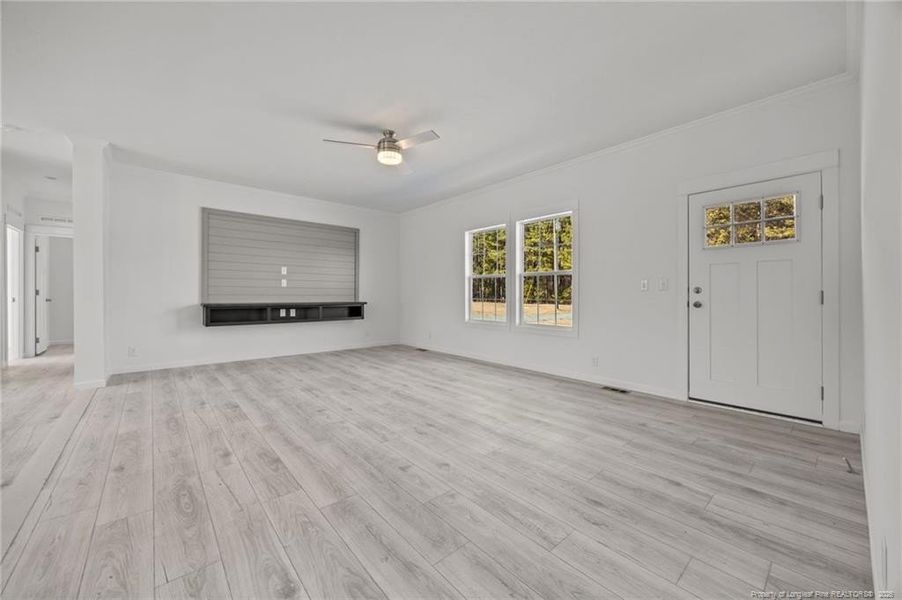 Spacious Living Room