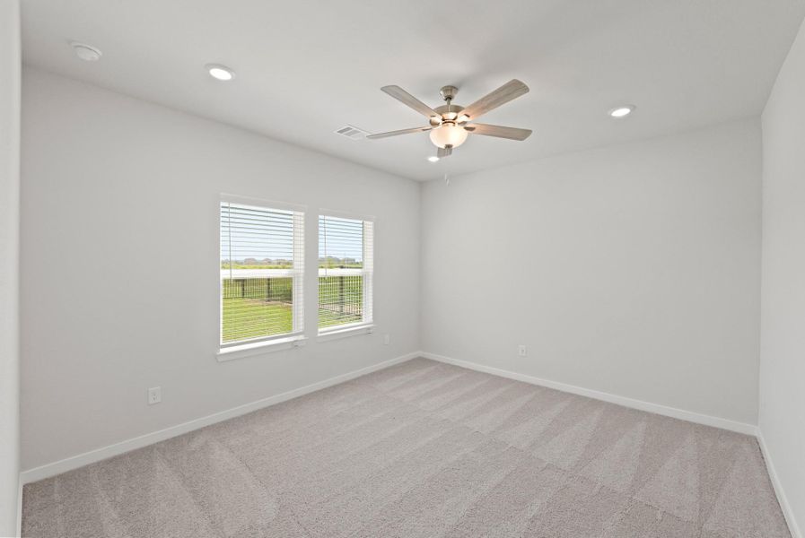 Spacious, unfurnished interior of a new home in River Ranch Trails, Dayton (Image 24). Spacious, unfurnished interior of a new home in River Ranch Trails, Dayton (Image 24).
