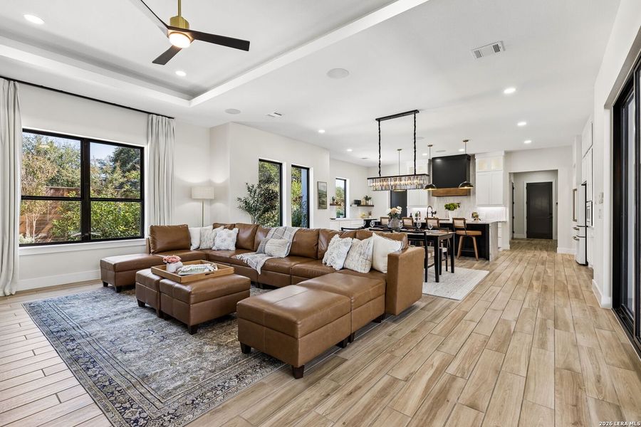 Furnished interior view inside a new home in , Leon Valley (Image 9).