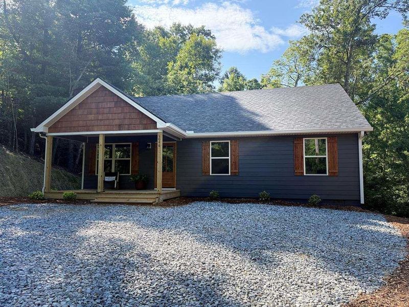 Exterior details and patio area of a home in , Ellijay (Image 16). Exterior details and patio area of a home in , Ellijay (Image 16).