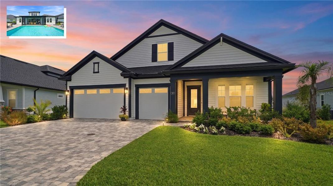 Front exterior of a new home in , St. Augustine, FL, highlighting curb appeal (Image 26).