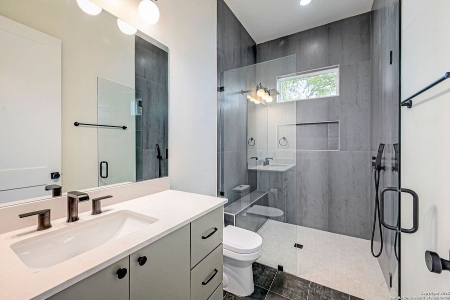 Furnished interior view inside a new home in , Fischer (Image 4).