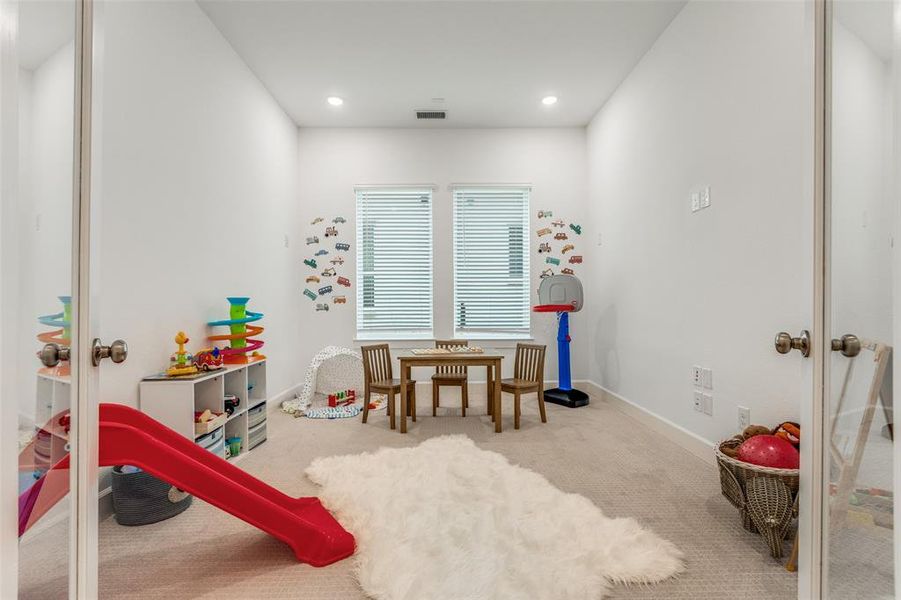 Furnished interior view inside a new home in Painted Tree - South, McKinney (Image 11).