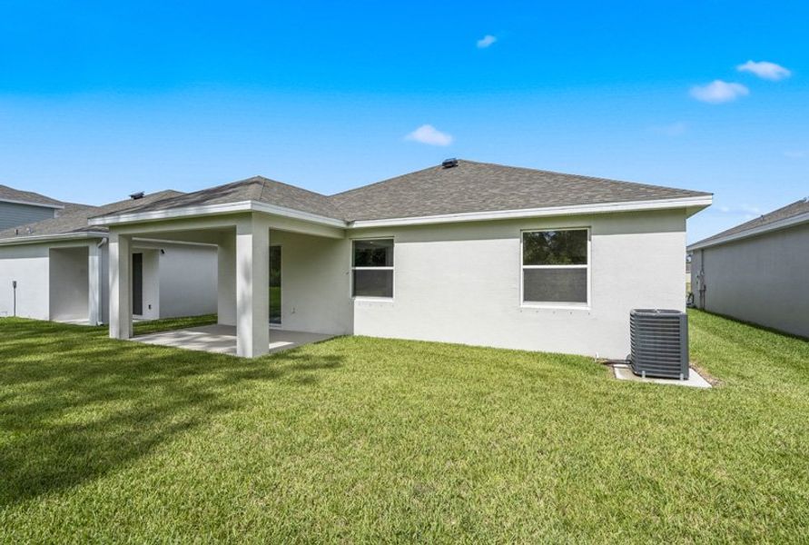 Exterior details and patio area of a home in Huntington Park, Titusville (Image 3). Exterior details and patio area of a home in Huntington Park, Titusville (Image 3).