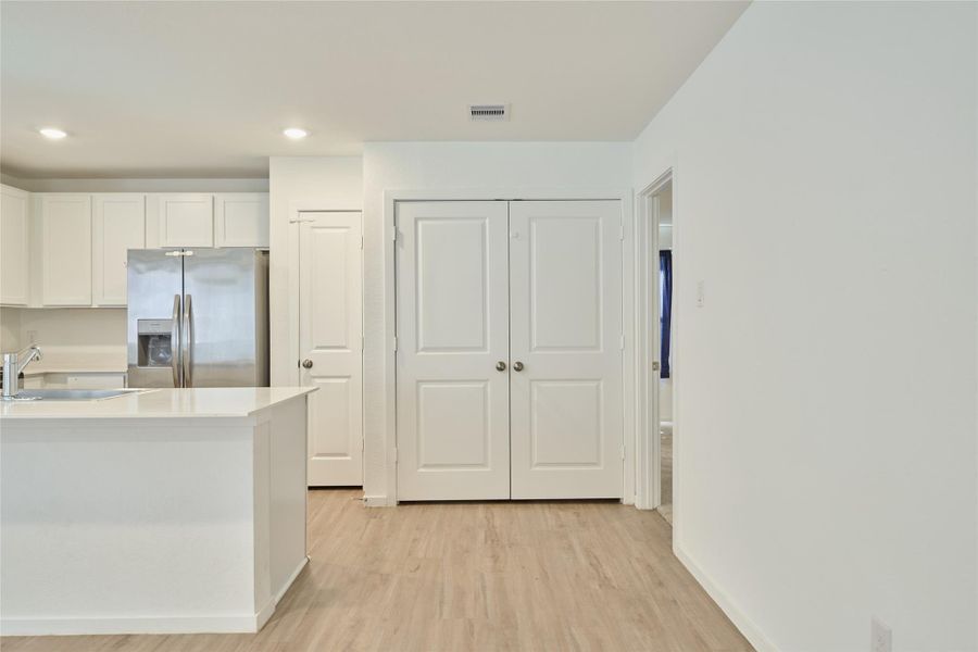 Furnished interior view inside a new home in Tavola: Cottage Collection, New Caney (Image 12).