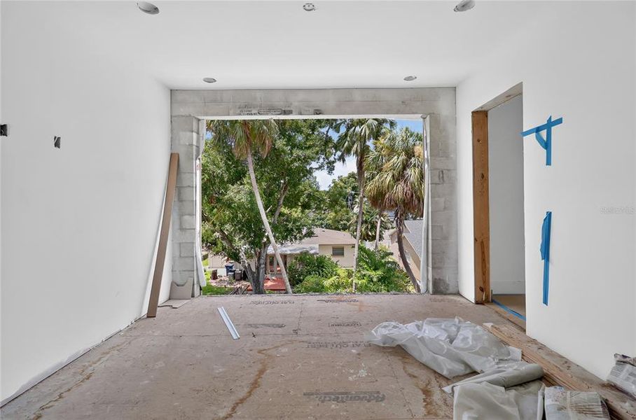 In-progress construction of a new home in , Tampa, FL (Image 15).