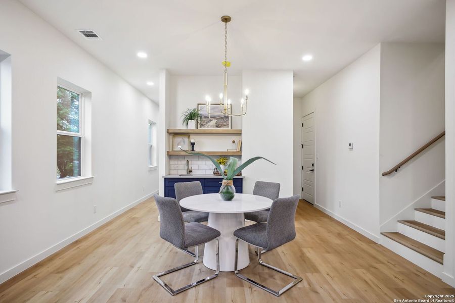 Furnished interior view inside a new home in , San Antonio (Image 9).