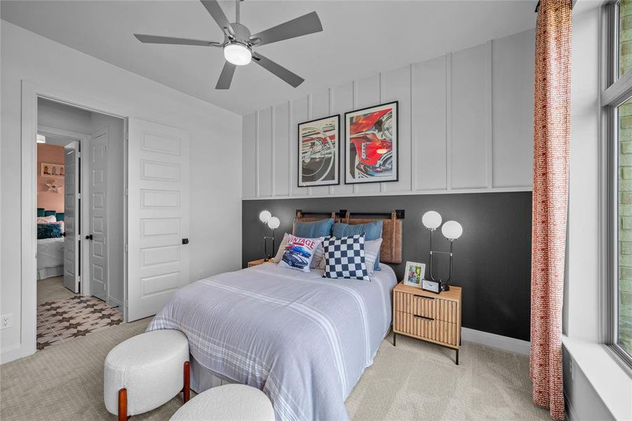 Furnished interior view inside a new home in South Pointe Manor Series, Mansfield (Image 16). Furnished interior view inside a new home in South Pointe Manor Series, Mansfield (Image 16).