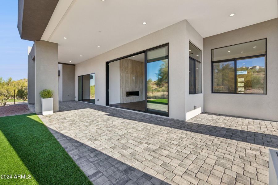 Covered Back Patio