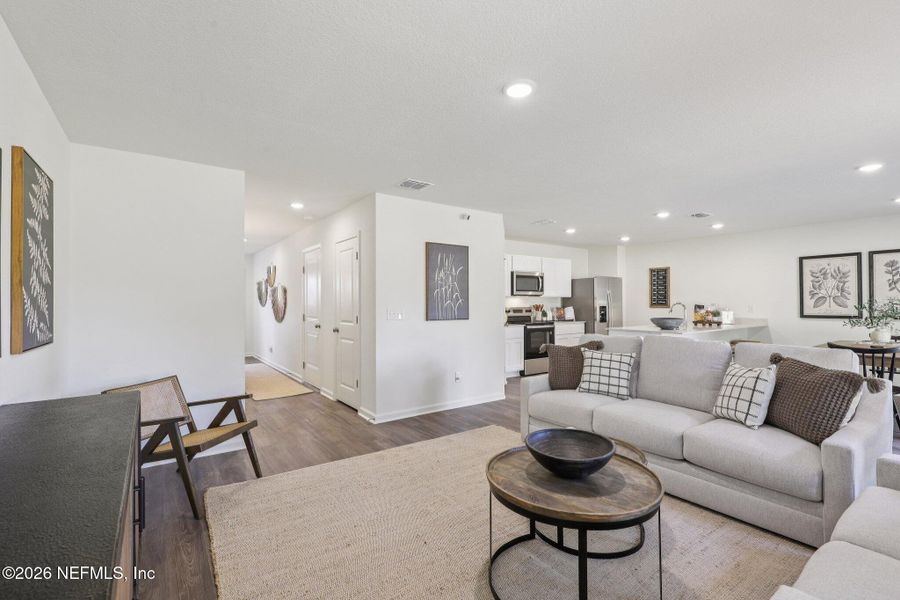Furnished interior view inside a new home in , Jacksonville (Image 15).