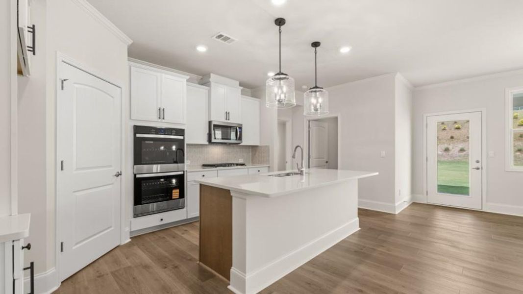 Furnished interior view inside a new home in Hamptons at Riverwood North, Dallas (Image 6). Furnished interior view inside a new home in Hamptons at Riverwood North, Dallas (Image 6).