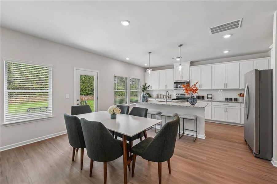Furnished interior view inside a new home in Manning Mill, Adairsville (Image 15).