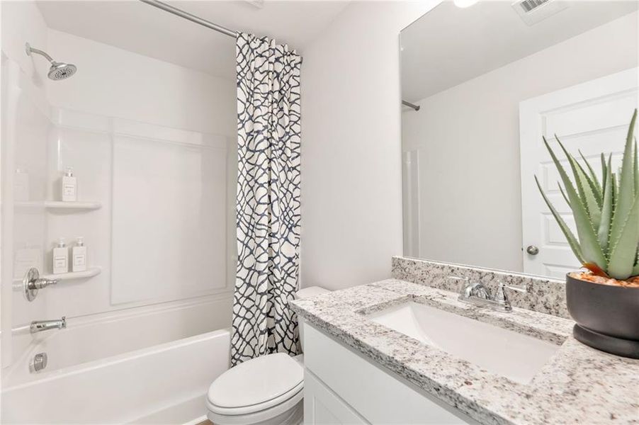 Furnished interior view inside a new home in Oakhill Estates, Adairsville (Image 7). Furnished interior view inside a new home in Oakhill Estates, Adairsville (Image 7).