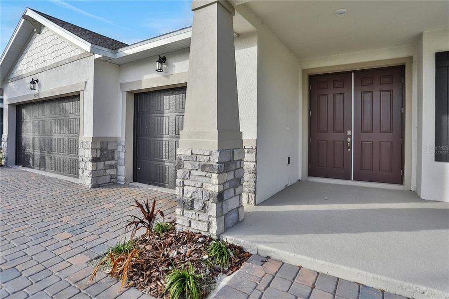 Exterior details and patio area of a home in Seaire, Parrish (Image 3). Exterior details and patio area of a home in Seaire, Parrish (Image 3).