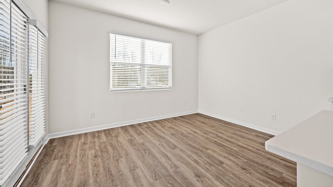 Representative unfurnished interior of a home built from the Edmon by D.R. Horton in Poplar Preserve, Newnan (Image 15).