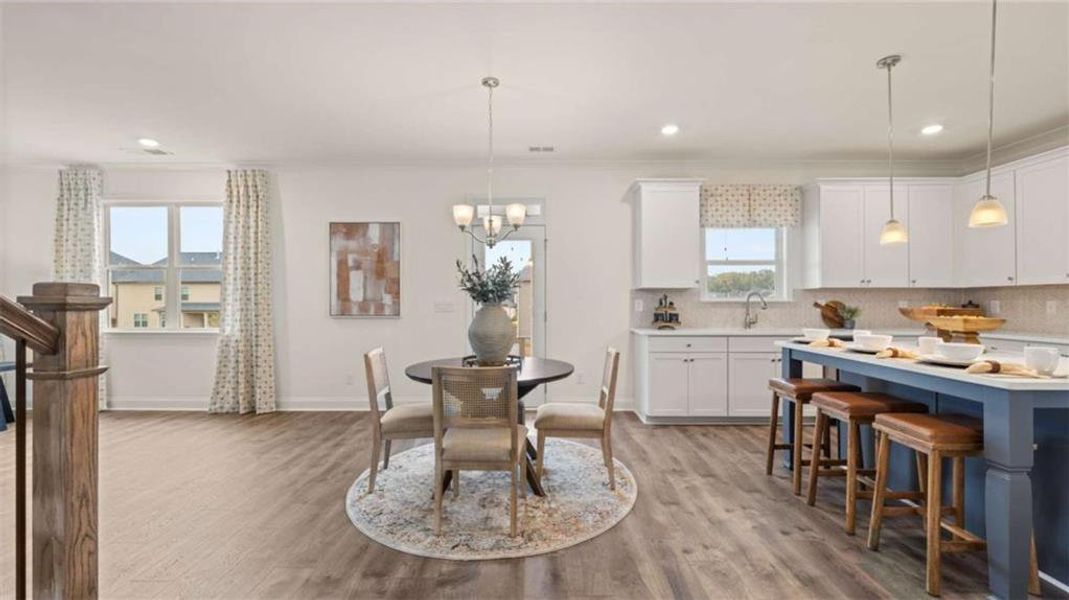 Furnished interior view inside a new home in The Gates at Pates Creek, Hampton (Image 54).