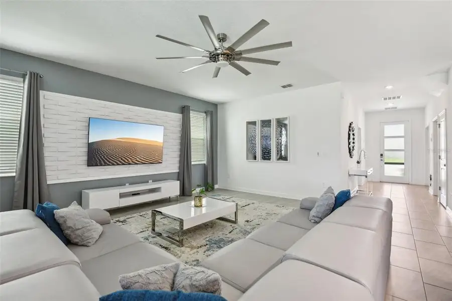 Furnished interior view inside a new home in , Davenport (Image 38).