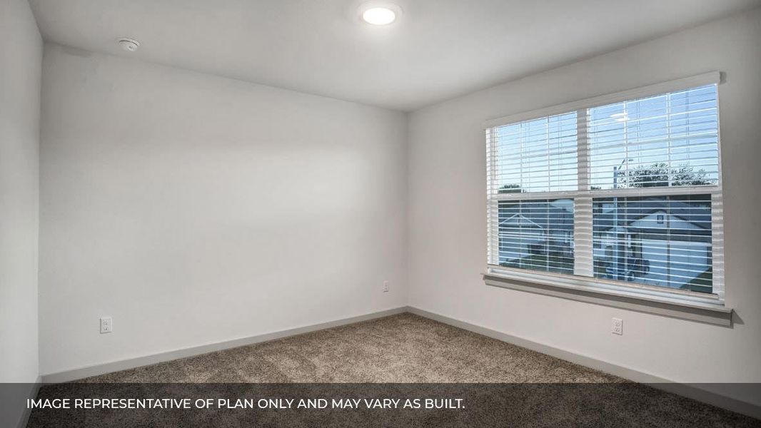 Spacious, unfurnished interior of a new home in Rosenbusch Ranch, Leander (Image 15).