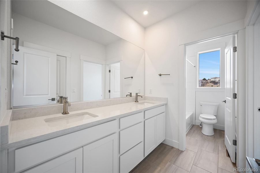 Furnished interior view inside a new home in Jackson Creek, Monument (Image 13).
