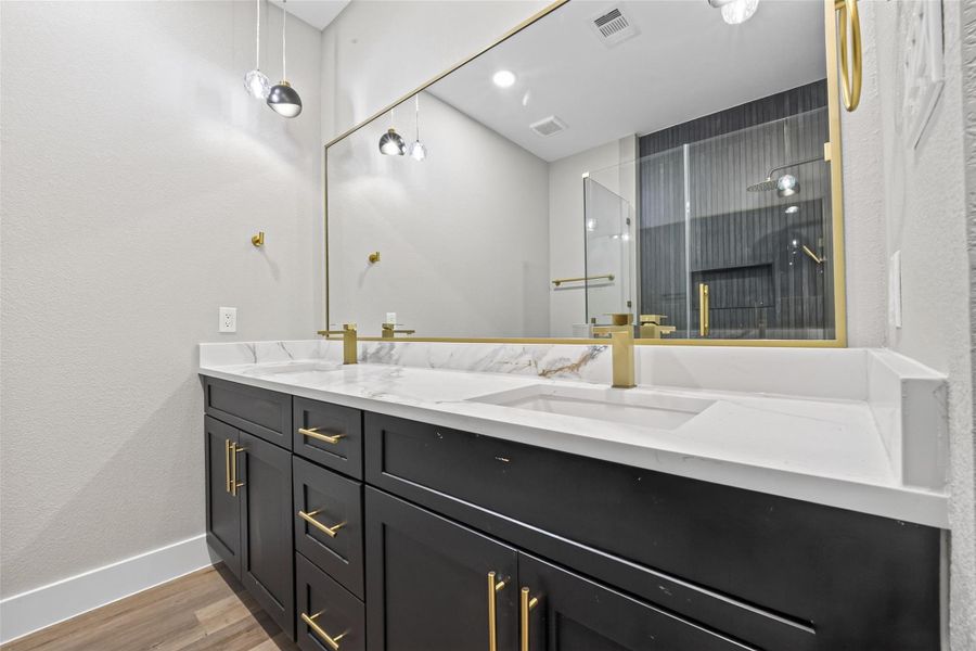 Furnished interior view inside a new home in , Houston (Image 12). Furnished interior view inside a new home in , Houston (Image 12).