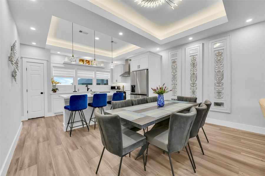 Dining and Breakfast area Dining and Breakfast area