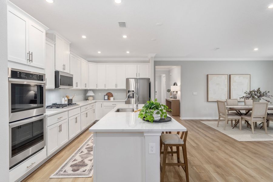 Representative furnished interior of a home built from the Miramar by Maronda Homes in Bellview Pointe, Bellview (Image 8).