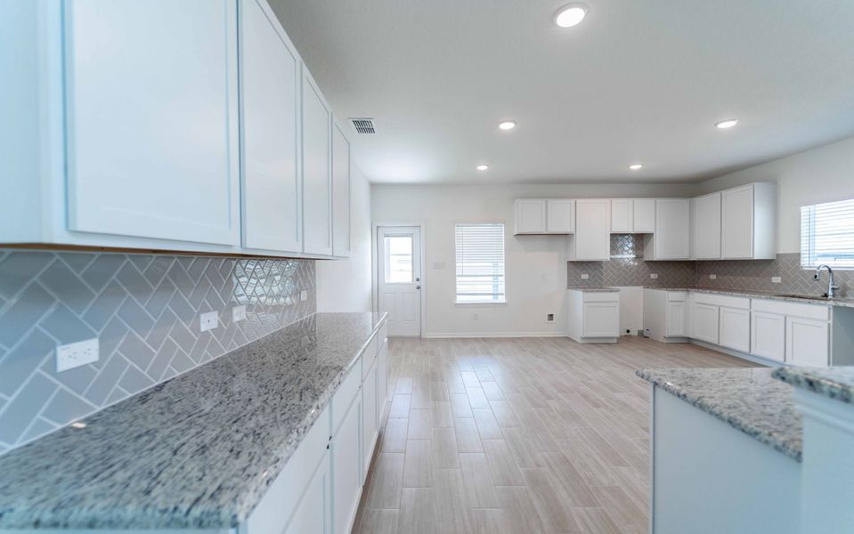 Furnished interior view inside a new home in Swenson Heights, Seguin (Image 5).