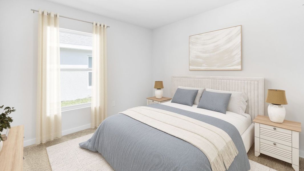 Furnished interior view inside a new home in Hemingway Pointe, Fort Myers (Image 7).