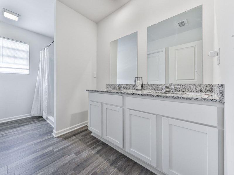 Furnished interior view inside a new home in Kingston Park, Euharlee (Image 12).