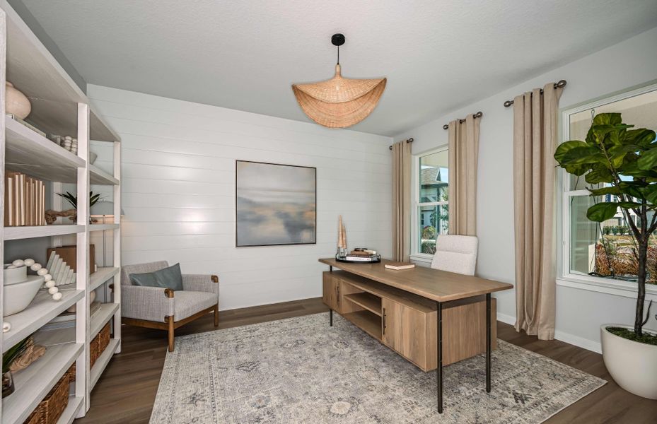 Representative furnished interior of a home built from the Mahogany Grand by Pulte Homes in Vida's Way, Wesley Chapel (Image 17). Representative furnished interior of a home built from the Mahogany Grand by Pulte Homes in Vida's Way, Wesley Chapel (Image 17).