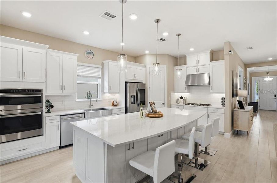 Furnished interior view inside a new home in Esplanade at Artisan Lakes, Palmetto (Image 36).