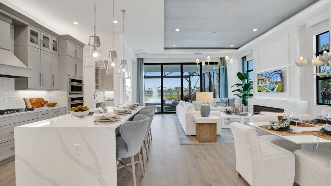 Kitchen to Great Room