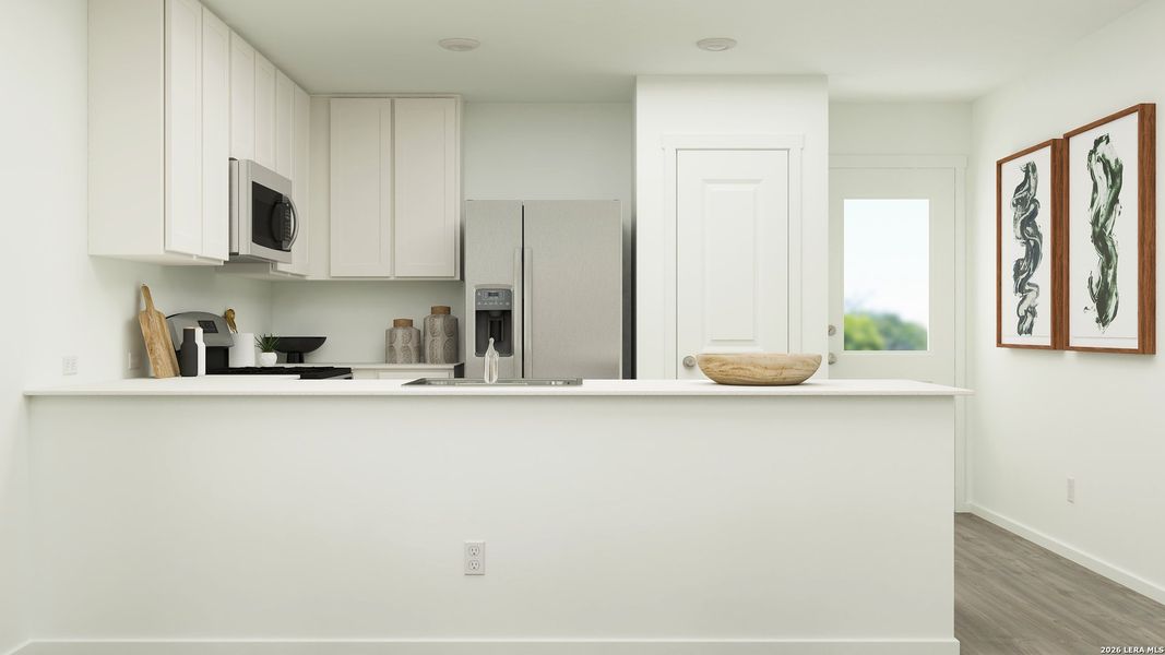 Furnished interior view inside a new home in , Kerrville (Image 26).