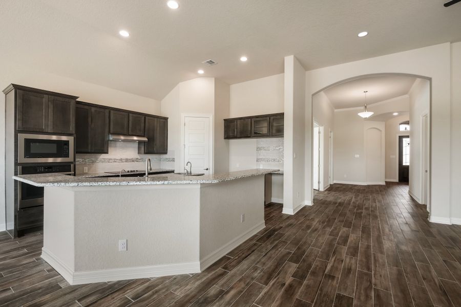 Representative furnished interior of a home built from the The Brighton by Whitestone Custom Homes in Johnson Ranch, Bulverde (Image 6). Representative furnished interior of a home built from the The Brighton by Whitestone Custom Homes in Johnson Ranch, Bulverde (Image 6).