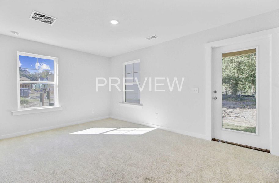 Spacious, unfurnished interior of a new home in , Johns Island (Image 36).