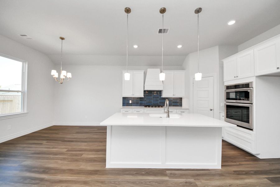 Furnished interior view inside a new home in Lexington Heights, Willis (Image 7).