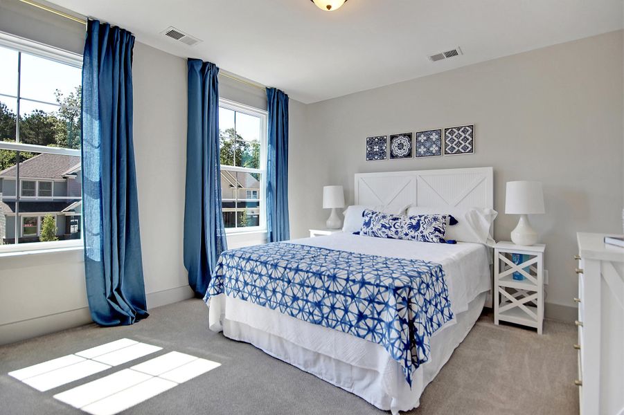 Furnished interior view inside a new home in Creek Pointe, Moncks Corner (Image 32). Furnished interior view inside a new home in Creek Pointe, Moncks Corner (Image 32).