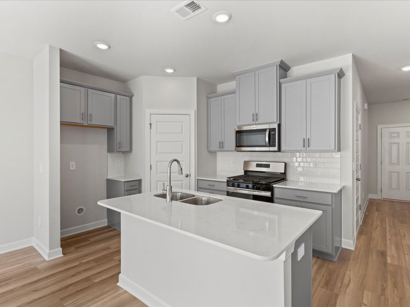 Furnished interior view inside a new home in Valentine Townes, Greer (Image 6).
