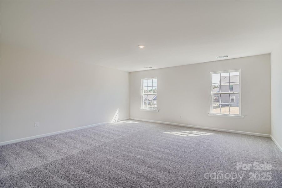 Spacious, unfurnished interior of a new home in Shannon Woods: Walk & Enclave, Maiden (Image 11).