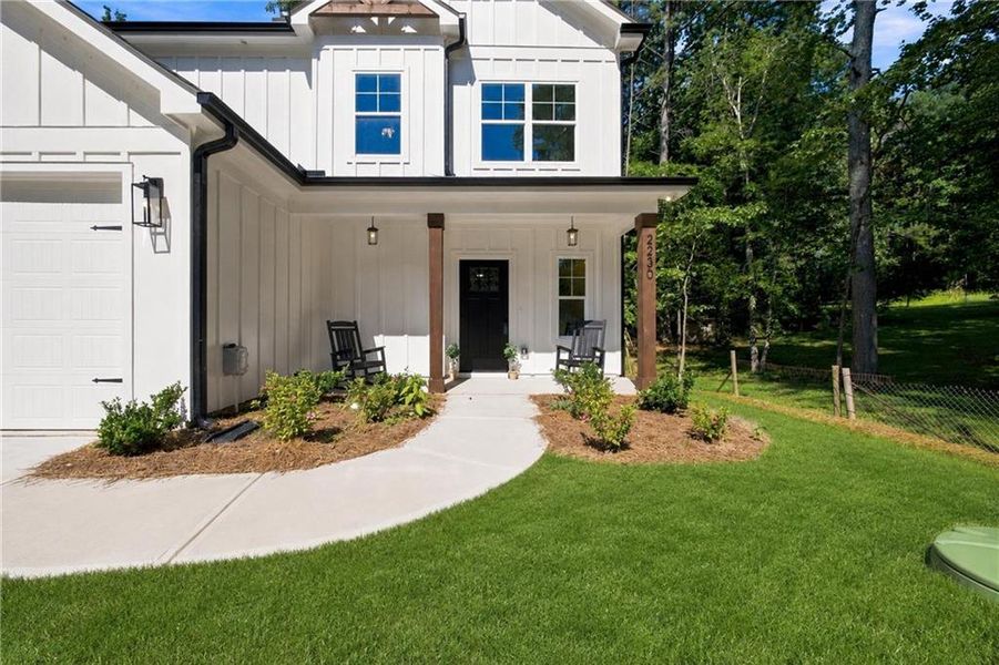 Exterior details and patio area of a home in , Cumming (Image 4).