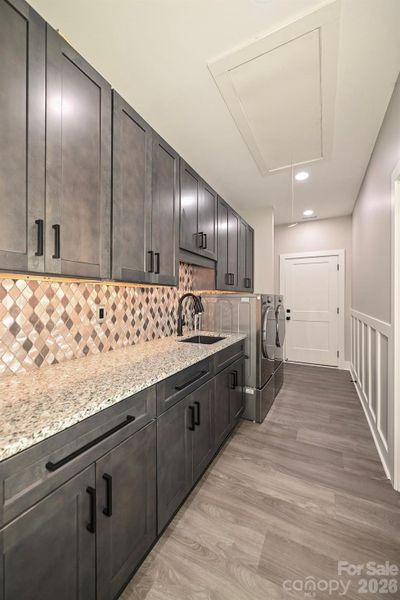 Furnished interior view inside a new home in , Marshville (Image 17).