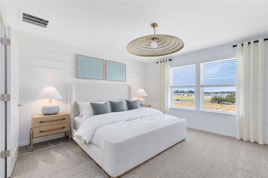 Furnished interior view inside a new home in , Davenport (Image 17).