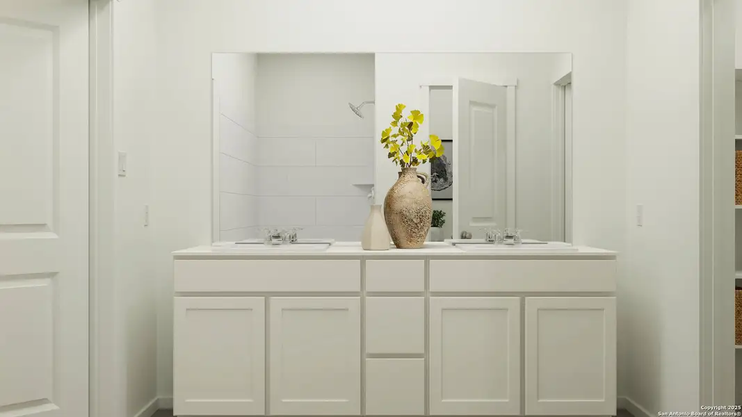 Furnished interior view inside a new home in Morgan Meadows, San Antonio (Image 4).