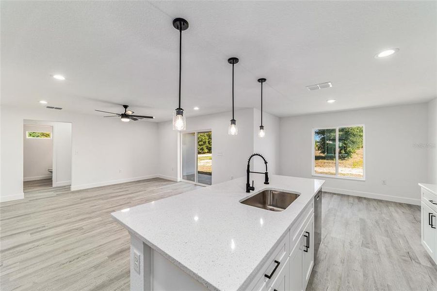 Furnished interior view inside a new home in , Ocala (Image 5).